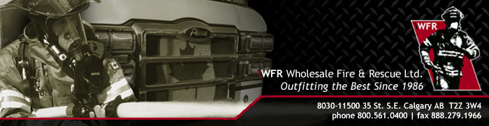 WFR Wholesale Fire & Rescue Ltd. Outfitting the Best Since 1986.